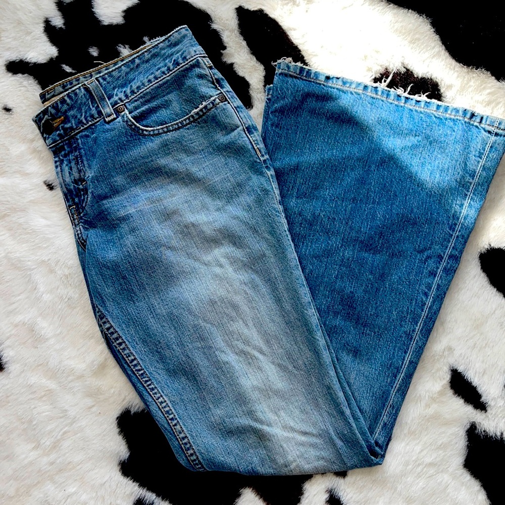 Buckle Denim Flare jeans 28waist 31 1/2 length